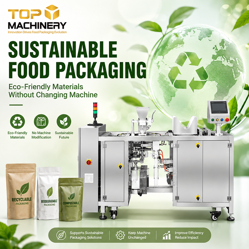 Sustainable Food Packaging: Eco-Friendly Materials Without Changing Machine
