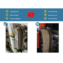 Endless Vulcanized Rubber Flat Belt | Seamless Structure | High Tensile | Smooth Running