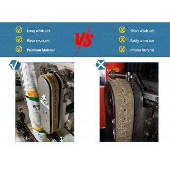 Endless Vulcanized Rubber Flat Belt | Seamless Structure | High Tensile | Smooth Running