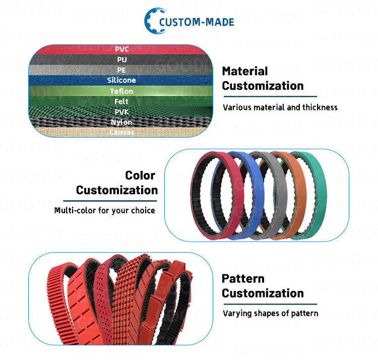 Custom Rubber V-belt