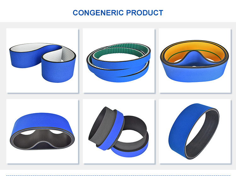 Custom Green PU Foam Belt