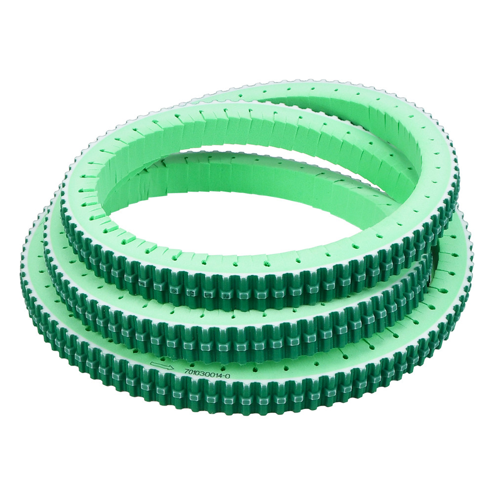 Green Cutting PU Foam Sponge Belt
