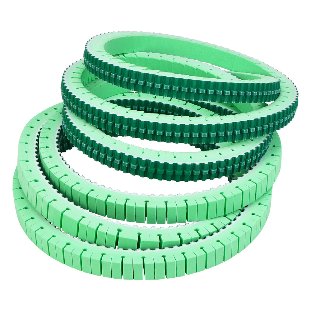 Green Cutting PU Foam Sponge Belt