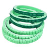 Green Cutting PU Foam Sponge Belt | OEM Easy Turn Endless | Inspection Machine