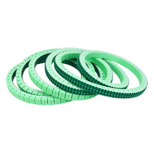Green Cutting PU Foam Sponge Belt | OEM Easy Turn Endless | Inspection Machine