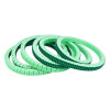 Green Cutting PU Foam Sponge Belt | OEM Easy Turn Endless | Inspection Machine