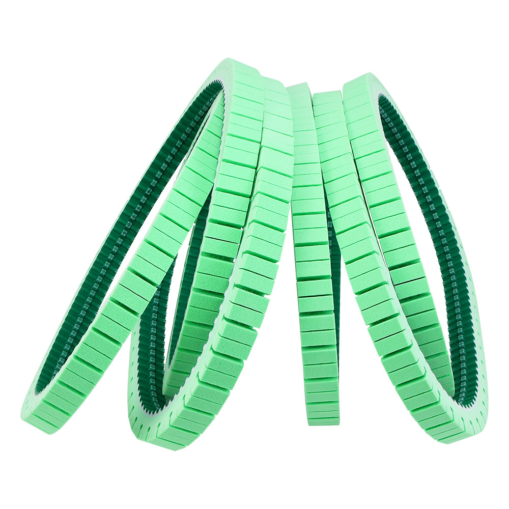 Green Cutting PU Foam Sponge Belt