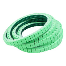 Green Cutting PU Foam Sponge Belt | OEM Easy Turn Endless | Inspection Machine