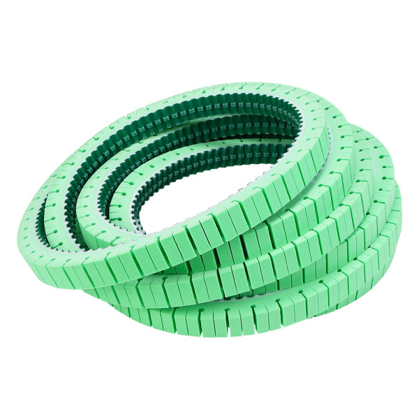 Green Cutting PU Foam Sponge Belt | OEM Easy Turn Endless | Inspection Machine