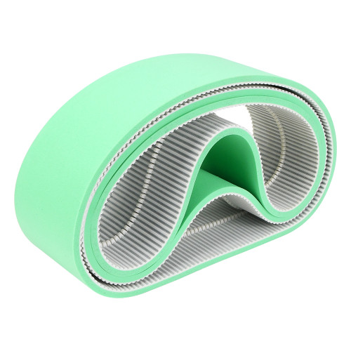 OEM Green PU Foam Belt | Foam Coated PU Timing Belt | Printing Machine