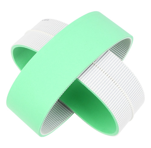 OEM Green PU Foam Belt | Foam Coated PU Timing Belt | Printing Machine