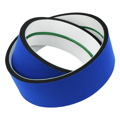 OEM Blue Sponge Coating Belt | Non-Slip Sponge Coated Belts | Farm Transport