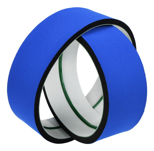 OEM Blue Sponge Coating Belt | Non-Slip Sponge Coated Belts | Farm Transport
