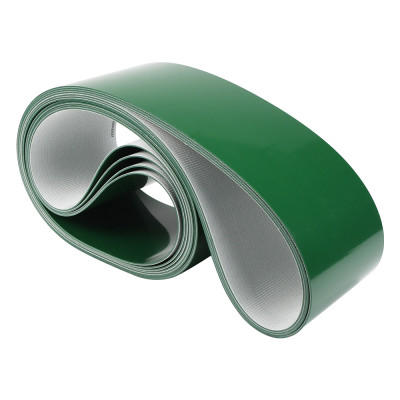 Green PVC Conveyor Belt | Food Grade | Anti-Static | High Tensile Strength | OEM