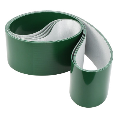 Green PVC Conveyor Belt | Food Grade | Anti-Static | High Tensile Strength | OEM