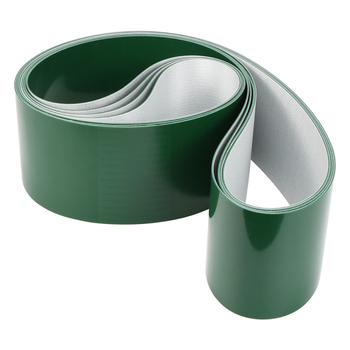 Green PVC Conveyor Belt | Food Grade | Anti-Static | High Tensile Strength | OEM