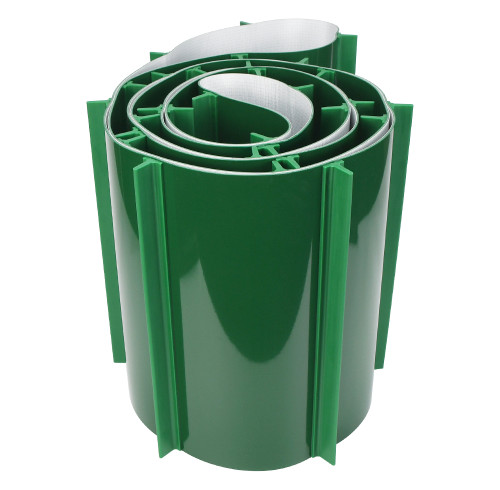 PVC Cleated Conveyor Belt | Incline Belt with Guides | Anti-Slip Design | OEM ODM