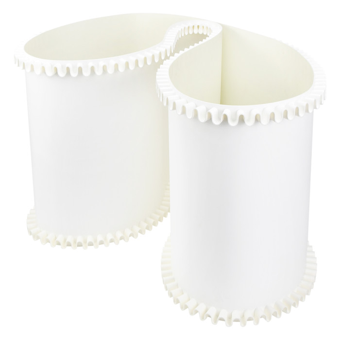 PU Conveyor Belt with Sidewall | Elevated Edge | Spillage Prevention | OEM ODM