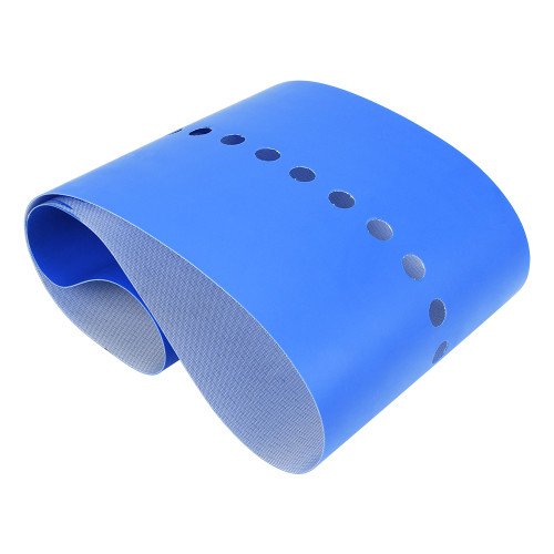 Perforated PU Conveyor Belt | Vacuum & Drainage Holes | Custom Patterns | OEM