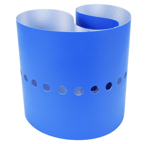 Perforated PU Conveyor Belt | Vacuum & Drainage Holes | Custom Patterns | OEM