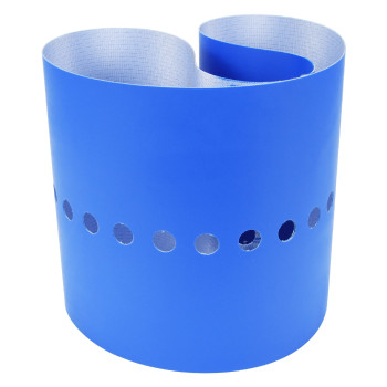 Perforated PU Conveyor Belt | Vacuum & Drainage Holes | Custom Patterns | OEM