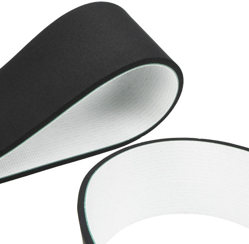 Rubber Foam Flat Belt | Sponge Cushion Surface | Noise Reduction | OEM ODM