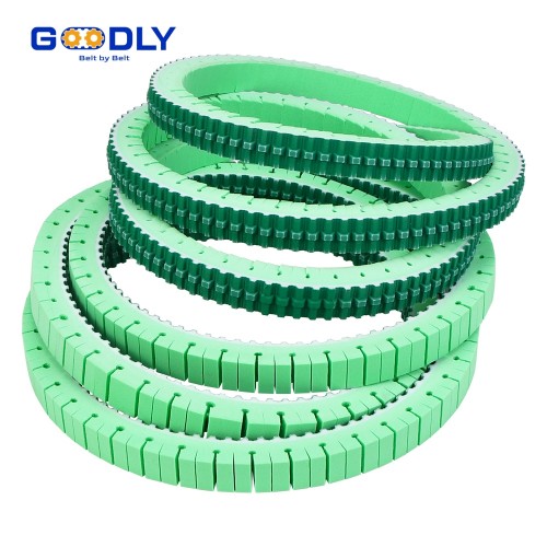 Green Cutting PU Foam Sponge Belt | OEM Easy Turn Endless | Inspection Machine