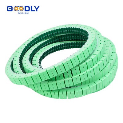 Green Cutting PU Foam Sponge Belt | OEM Easy Turn Endless | Inspection Machine