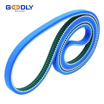 Customization Blue Foam PU Synchronous Belts | Tear Resistant Timing Belt