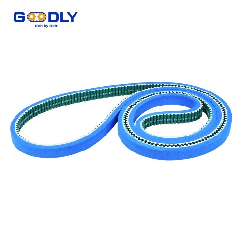 Customization Blue Foam PU Synchronous Belts | Tear Resistant Timing Belt