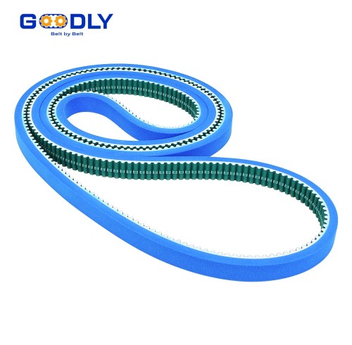 Customization Blue Foam PU Synchronous Belts | Tear Resistant Timing Belt