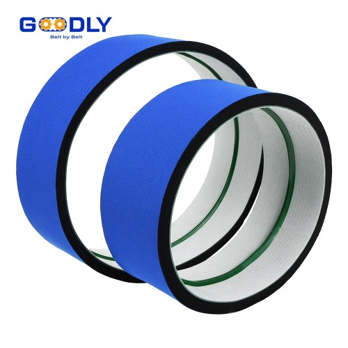 OEM Blue Sponge Coating Belt | Non-Slip Sponge Coated Belts | Farm Transport