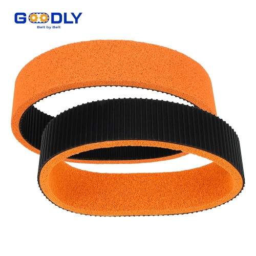 OEM Rubber Sponge Foam Timing Belt | Anti-noise | Bottle Inspection Machine