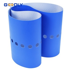 Perforated PU Conveyor Belt | Vacuum & Drainage Holes | Custom Patterns | OEM