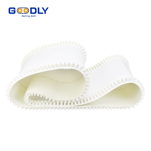 PU Conveyor Belt with Sidewall | Elevated Edge | Spillage Prevention | OEM ODM