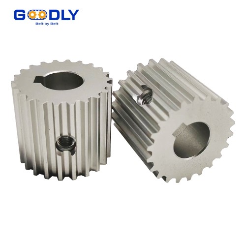Shaft Integrated Timing Pulley | High Precision | Linear Guide | Custom Bore