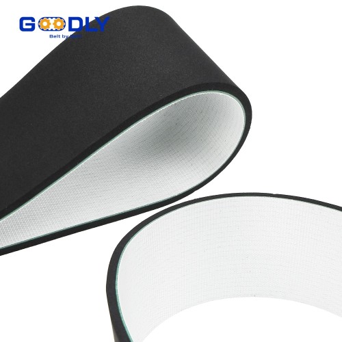 Rubber Foam Flat Belt | Sponge Cushion Surface | Noise Reduction | OEM ODM