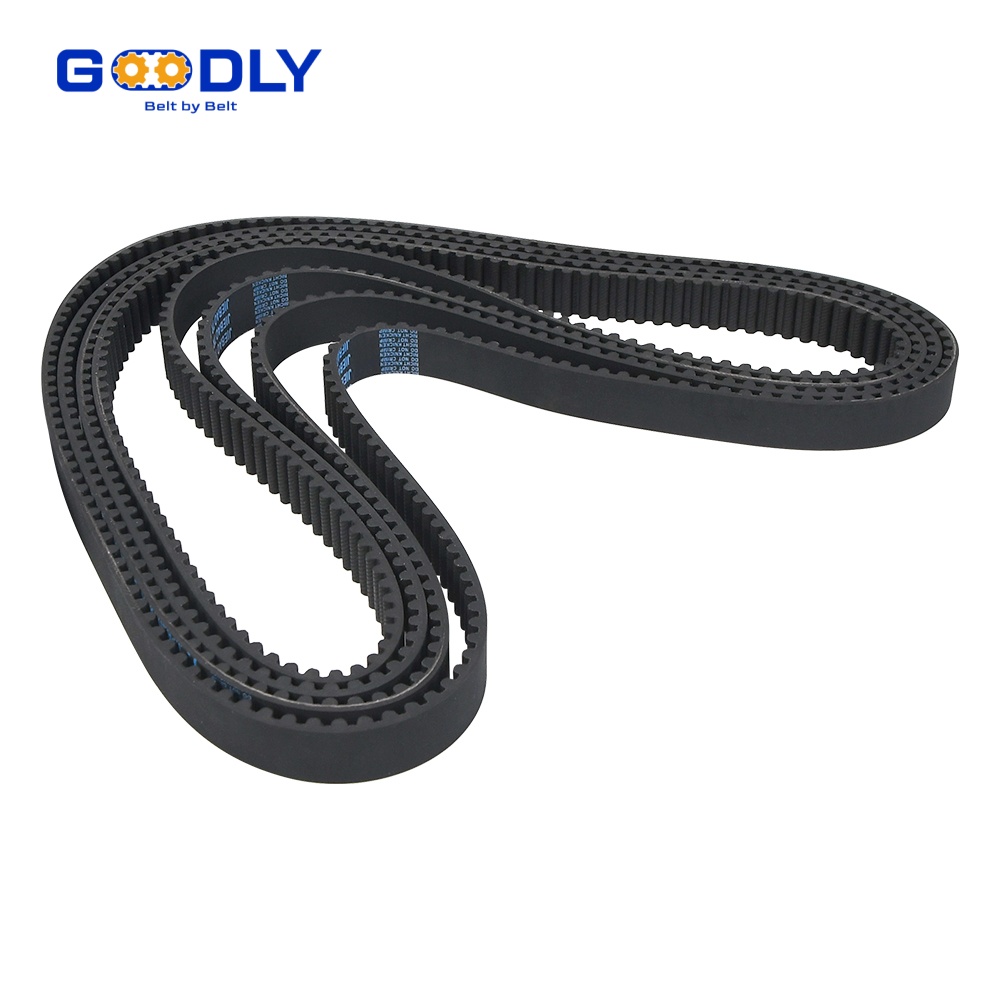 Rubber timing belts staged as critical spares