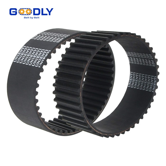 Rubber Timing Belt | Anti-Stretch Synchronous Belt | Food Grade For Conveyor Equipment | Custom Length Width