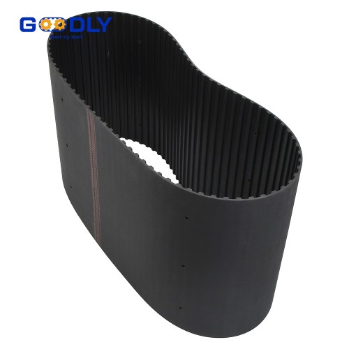 Anti-Aging Rubber Timing Belt | Precision Synchronous Belt | For Textile Garment Machinery | Custom Tooth Shape