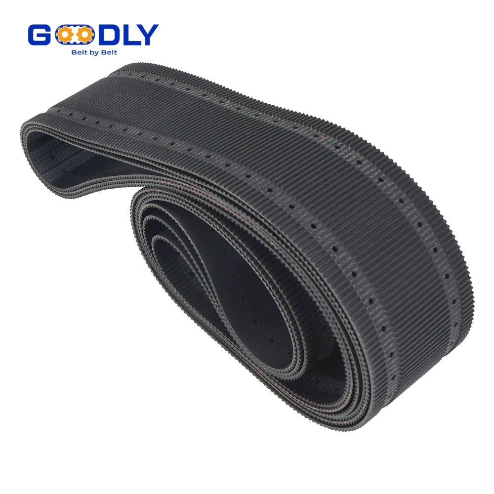 Timing belt specification check on the special machining line