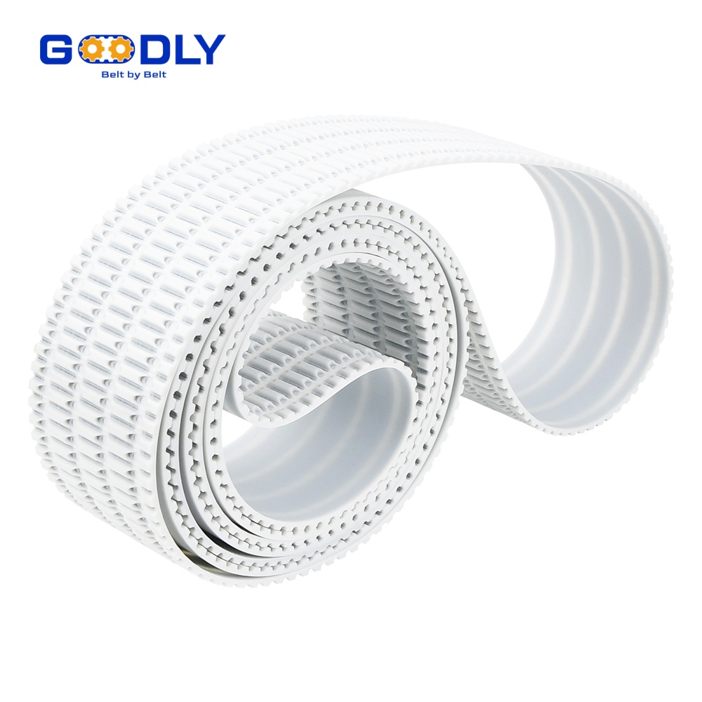 Open-ended PU timing belt for linear gantry axes