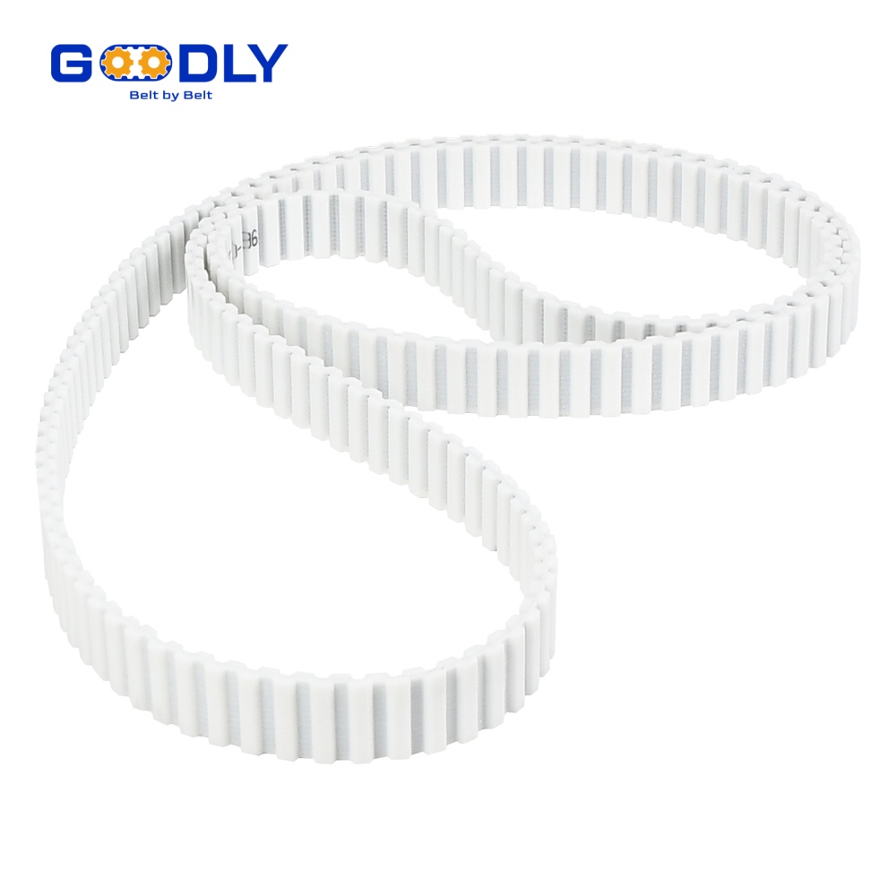 Foam-backed timing belt loop for gripping delicate electronic components