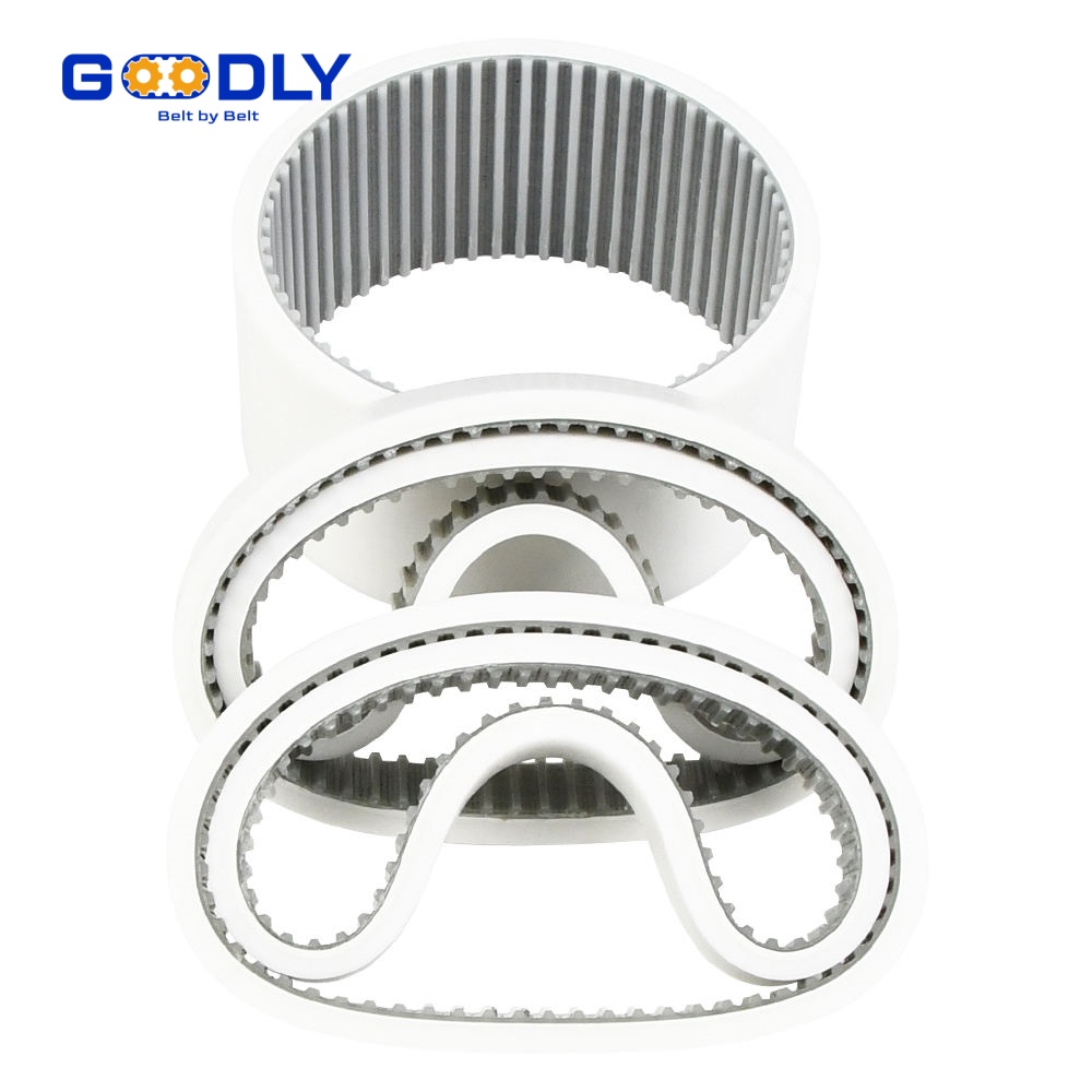 Precision timing belt loops moulded for medical device and diagnostic equipment drives