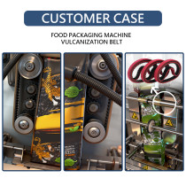 Vulcanized Flat Belt | Wear-Resistant | Endless Drive Belt | Packaging Machinery