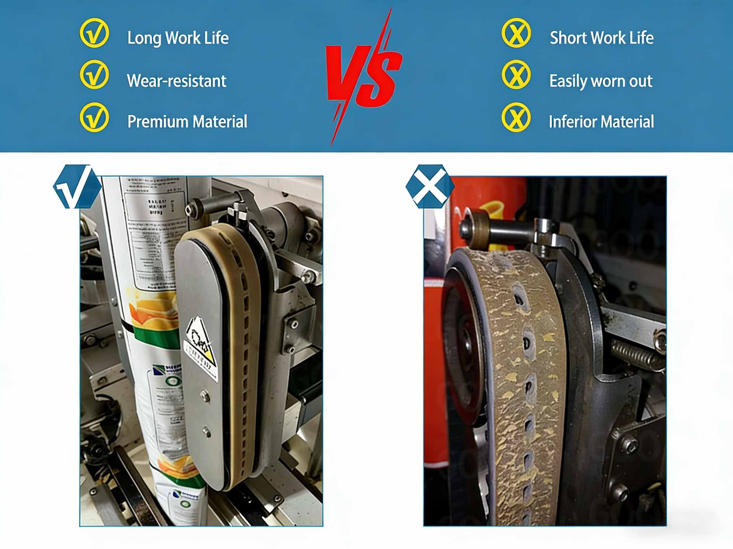 Vulcanized Rubber Belt Advantages