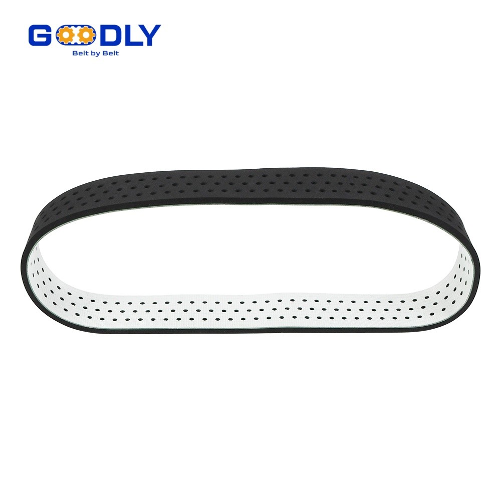 Black rubber foam synchronous belt