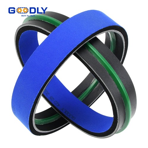 Anti-Vibration Rubber Foam Synchronous Belt | Fragile Product Conveying | Custom Size