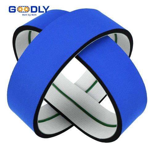 High Elastic Foam Conveyor Belt | Flexible | Low Noise | Glass & Ceramic | Buffer Conveying | OEM ODM