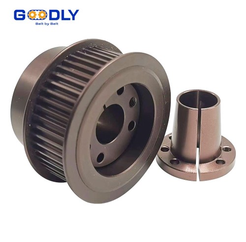 Steel Timing Pulley | Heavy Load | High Rigidity | Machine Tool | Stable Drive | Long Durability